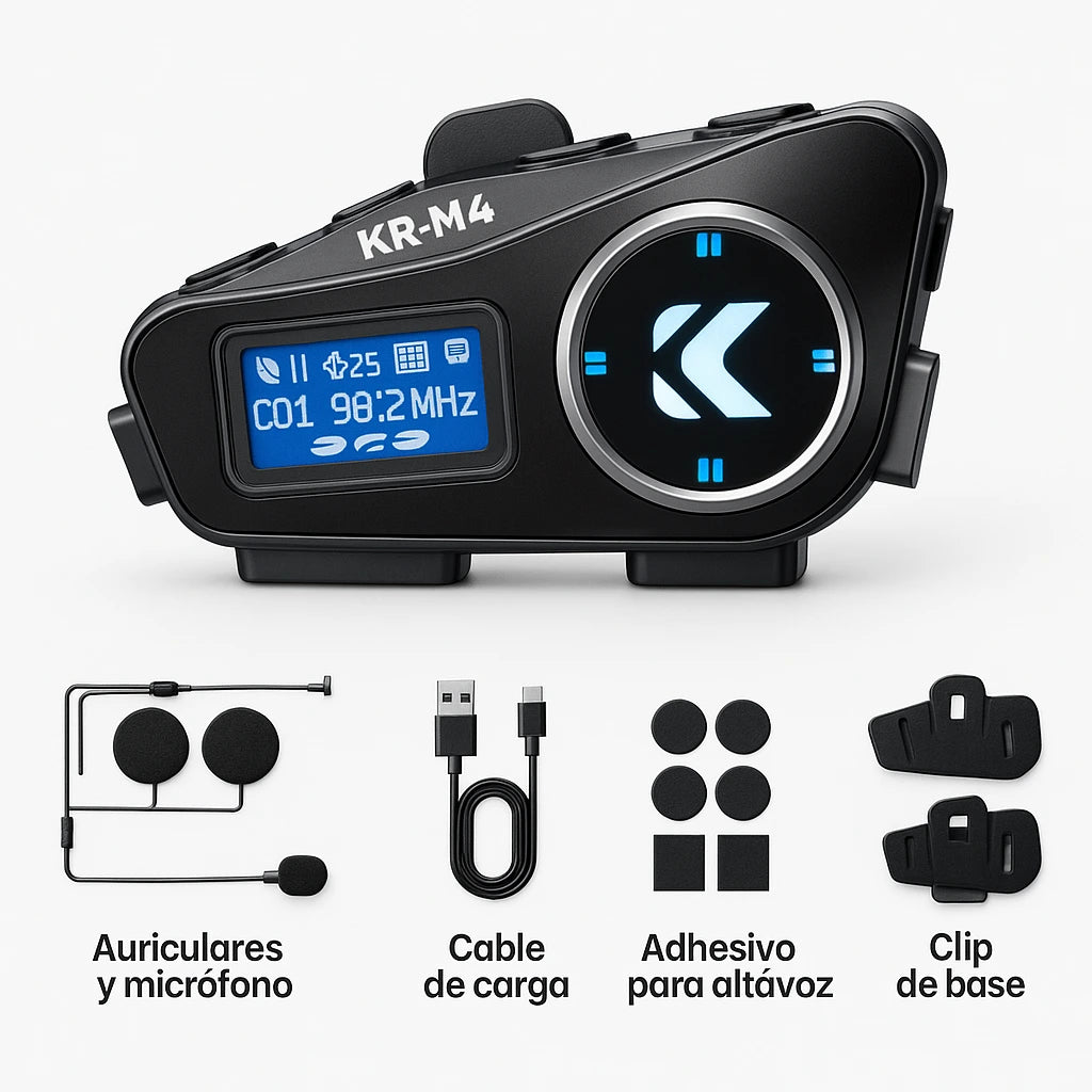 INTERCOMUNICADOR PARA MOTOS