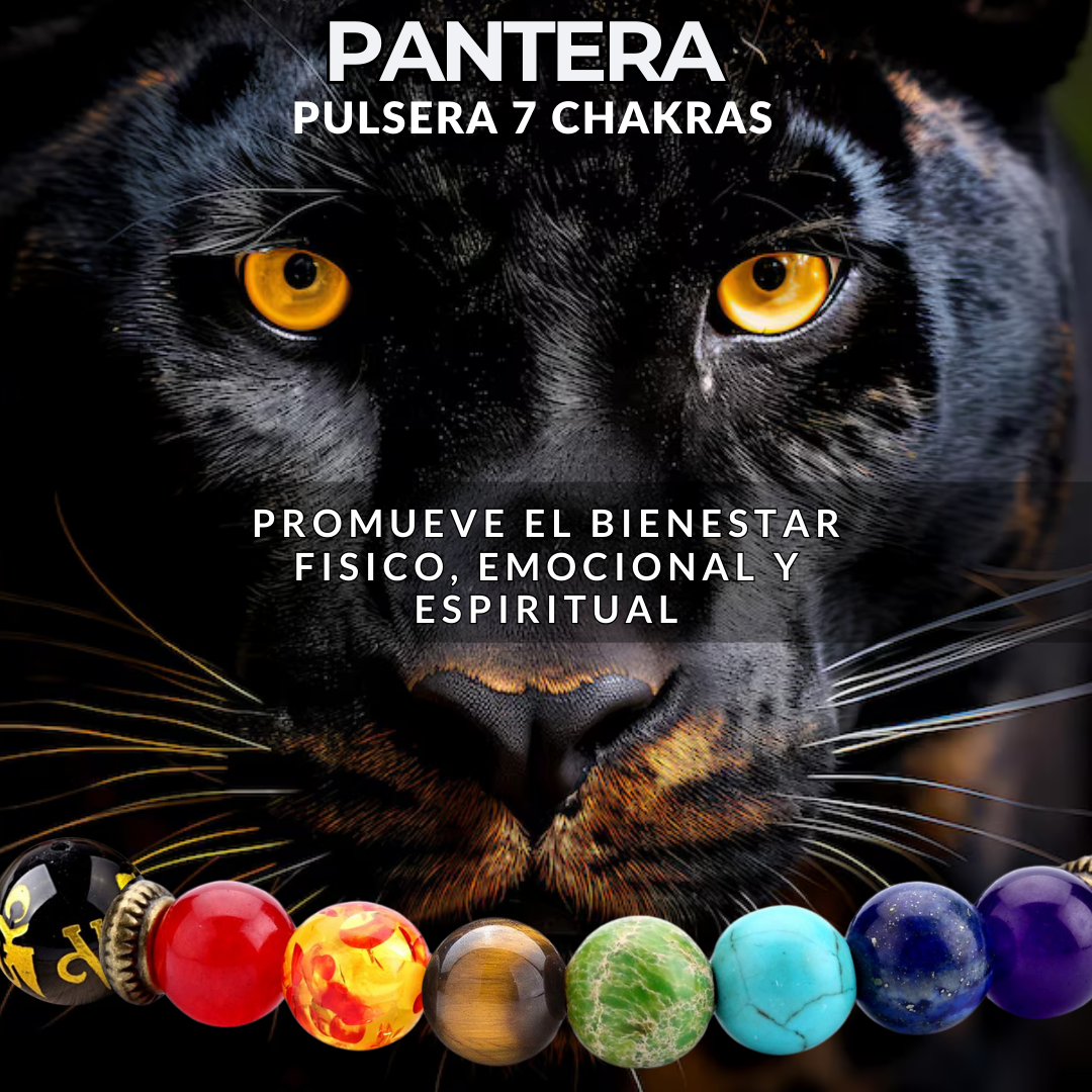 2 UNIDADES-Pulsera 7 Chakras: La Clave para Tu Paz Interior y Armonía