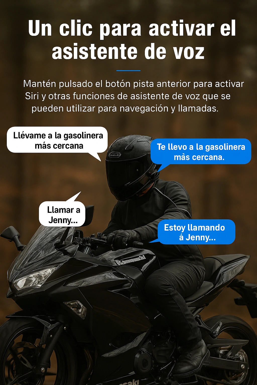 INTERCOMUNICADOR PARA MOTOS