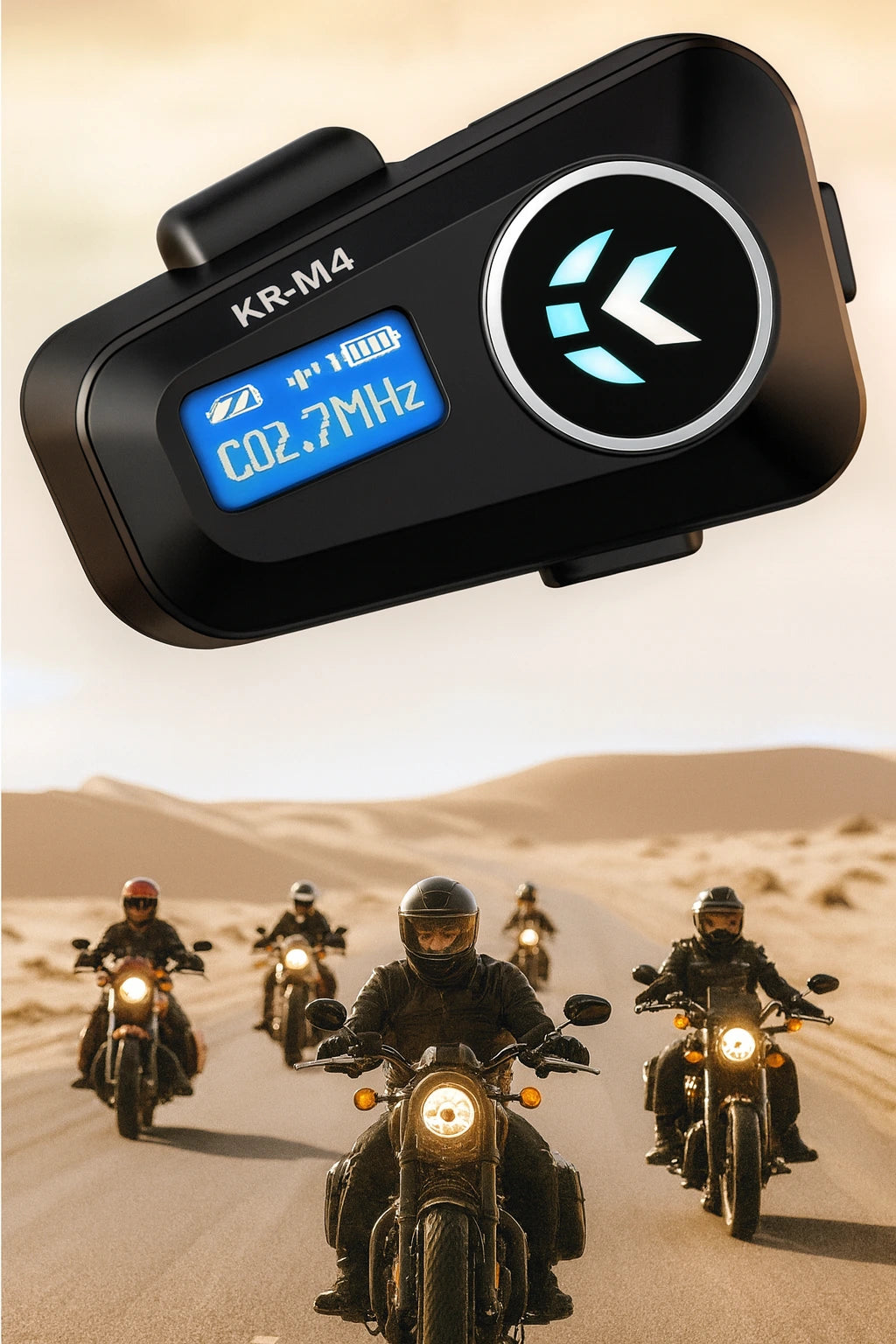 INTERCOMUNICADOR PARA MOTOS